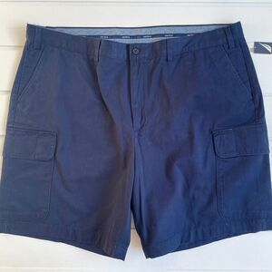 Nautica Men’s Navy Cargo Shorts Size 48W NWT